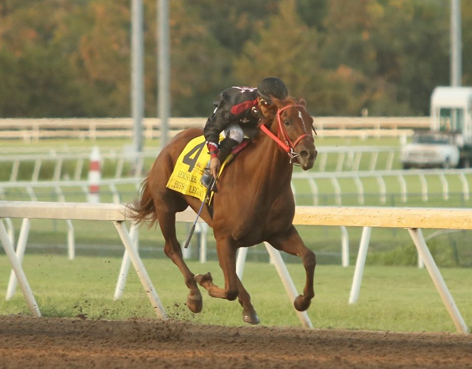 Hits Pricey Legacy - Remington Park Oaks - Dustin Orona Photography