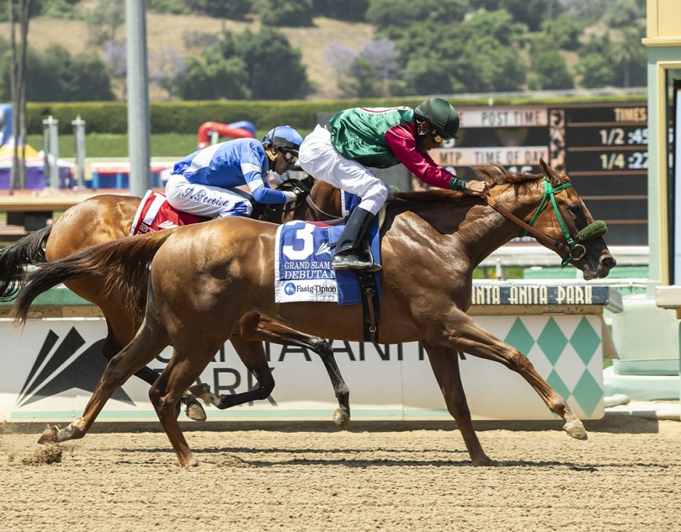 Grand Slam Smile - F-T Debutante Stakes - Benoit Photo