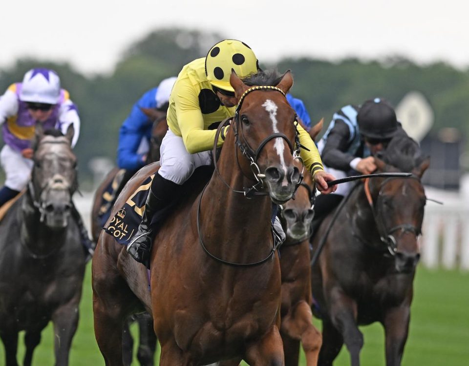 Triple Time wins the Queen Anne Stakes - credit Megan Ridgwell