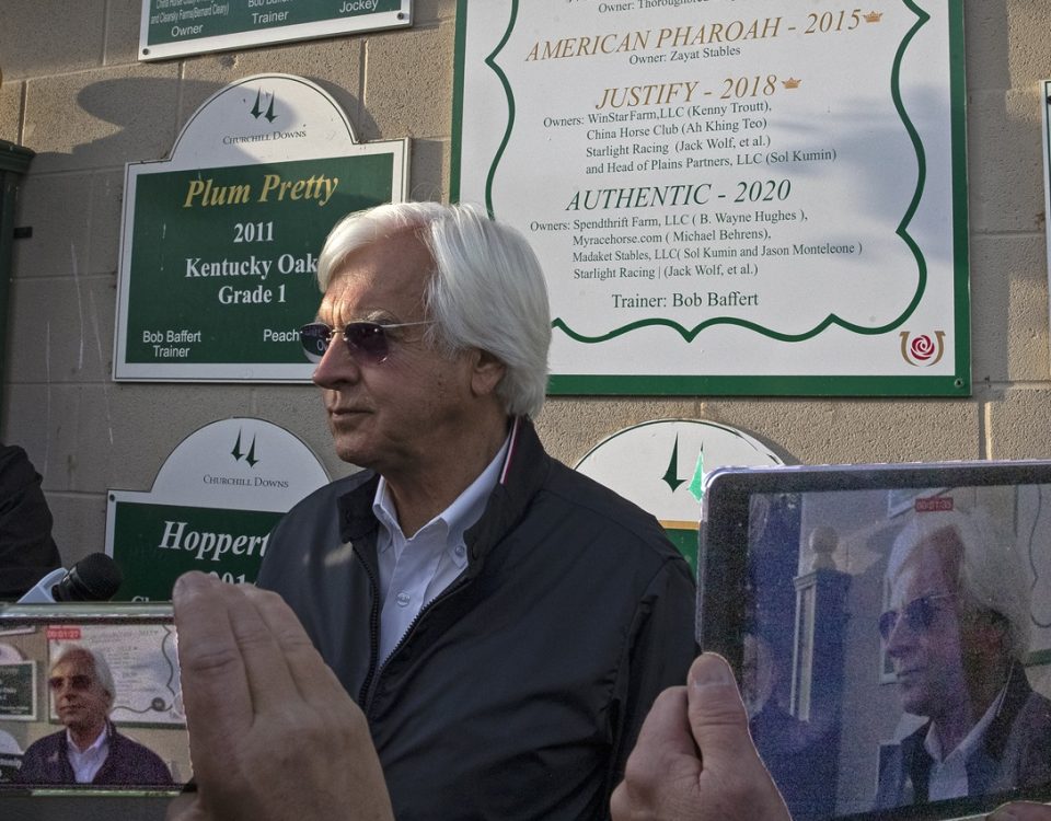 Bob Baffert - Churchill Downs - Barbara D. Livingston