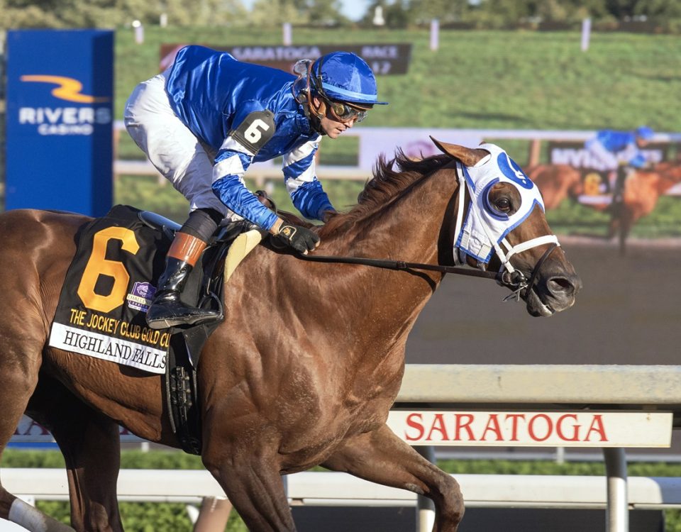 Highland Falls - Jockey Club Gold Cup - Barbara D. Livingston