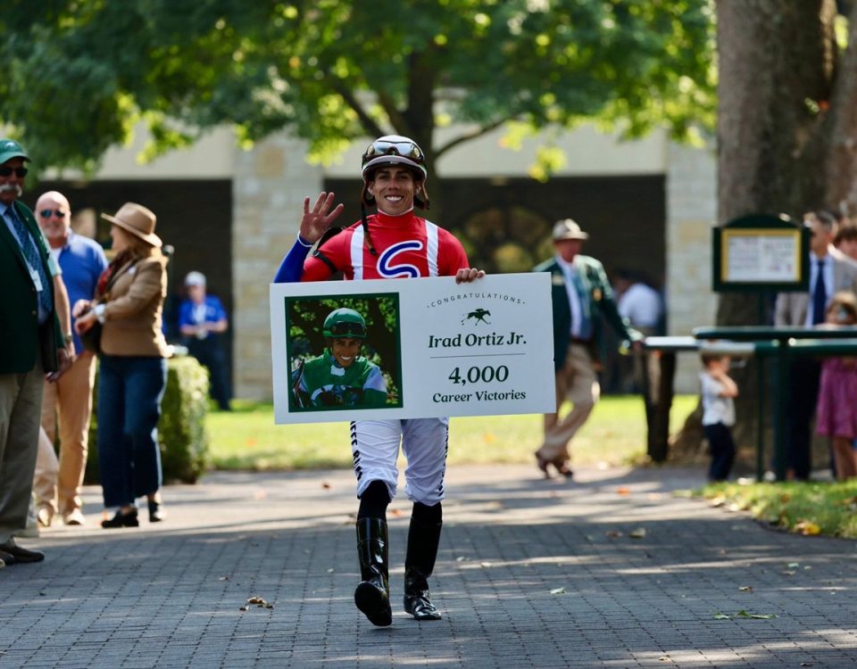 Irad Ortiz Jr. 4000 Wins - Coady Media