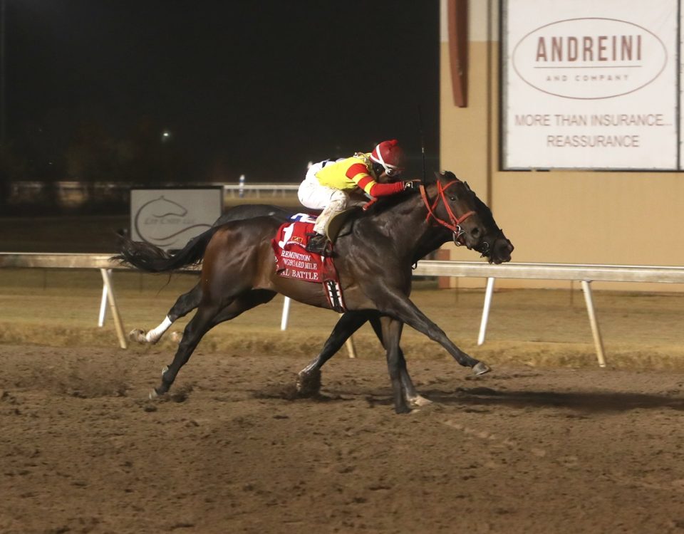 Coal Battle - Remington Springboard Mile - Dustin Orona Photography/Remington Park