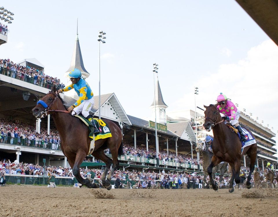 American Pharoah - Kentucky Derby - DRF Barbara Livingston